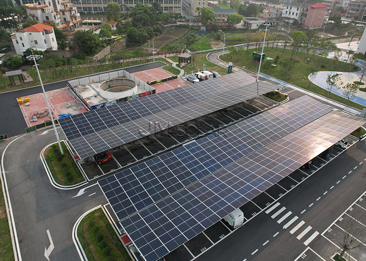 solar carport mounting