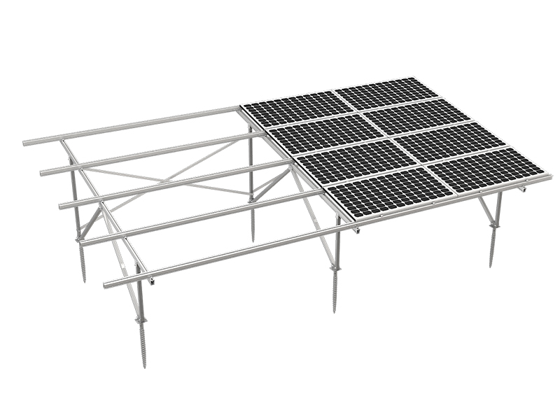 Ground Screw Solar PV Racks