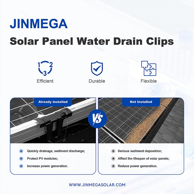 Produkt-Spotlight | JinMega Solarpanel-Wasserablaufclips
