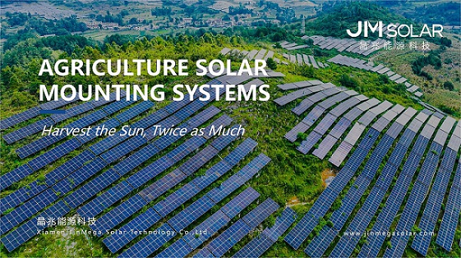 JinMega Agriculture Solar-Montagesystem-Kollektion
