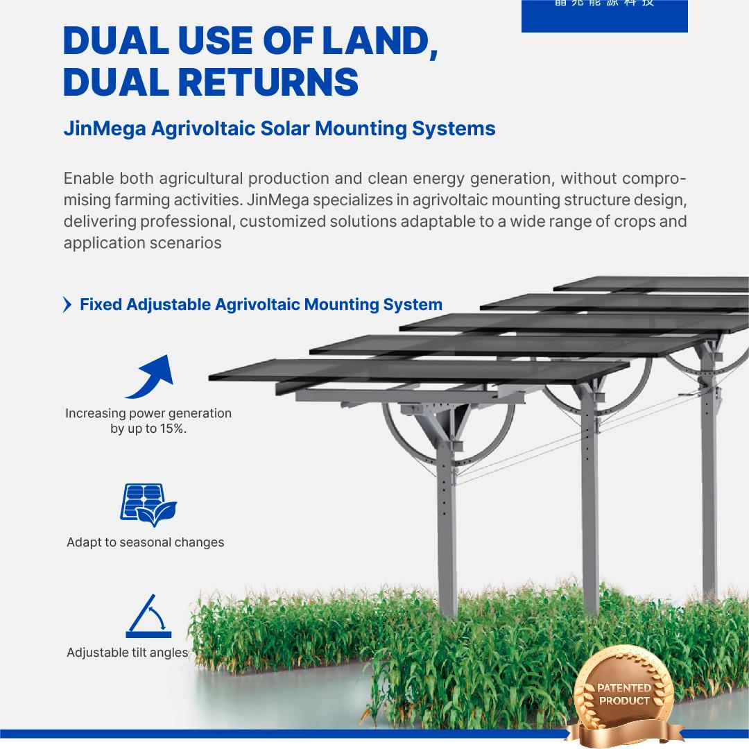 Agrivoltaik-Kollektion | JinMega Solarmontagesysteme